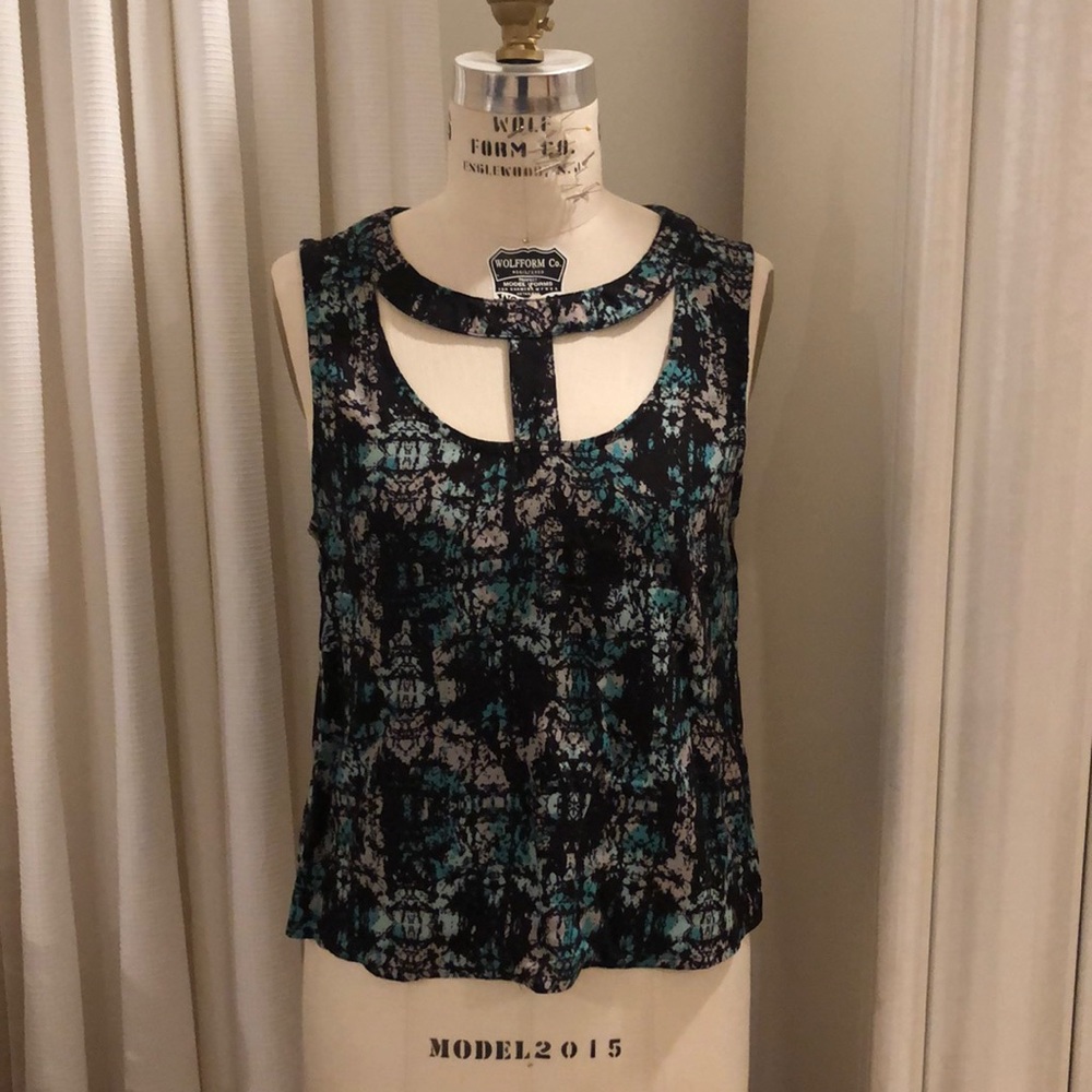 RVCA Cut Out Printed Tank